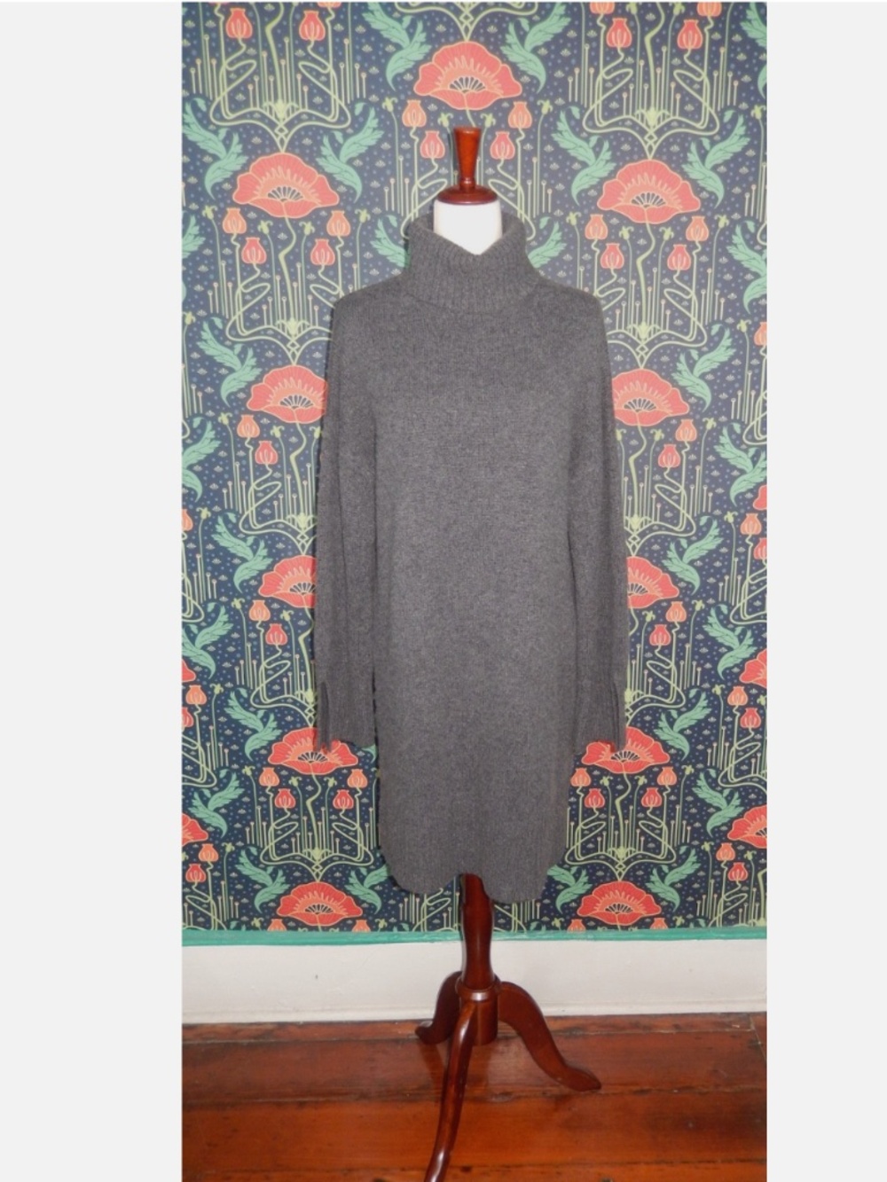 Antonio Melani Linds 100% Cashmere Turtleneck Sweater Dress New